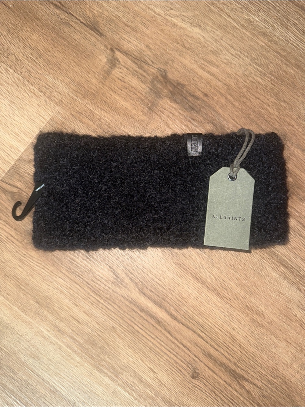 All Saints Teddy Headband -Brand New With Tags